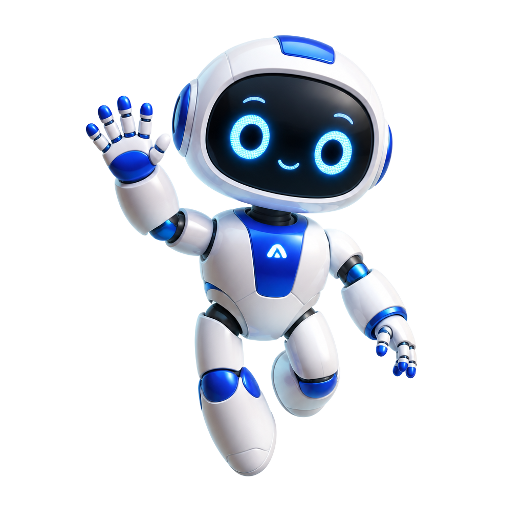 Rabola robot mascot